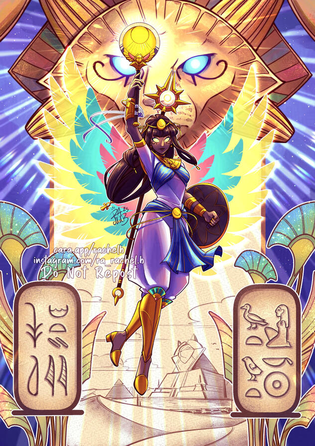 Tiya, original character for DnD